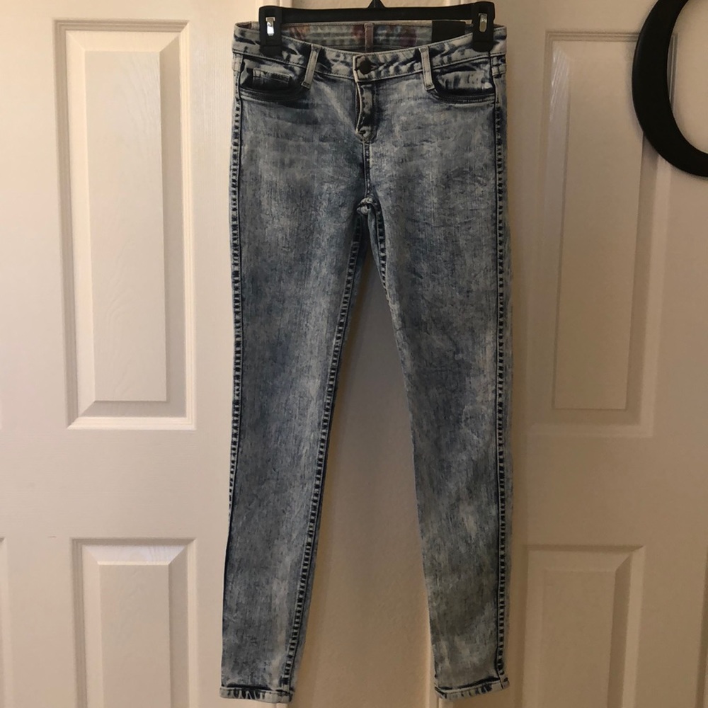 EXPRESS Reversible Low-Rise Jeans